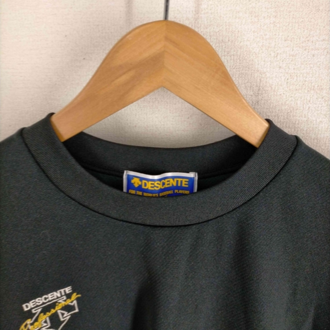 DESCENTE(デサント)のdescente(デサント) 90s ロゴ刺繍ロングスリーブカットソー メンズ メンズのトップス(Tシャツ/カットソー(七分/長袖))の商品写真