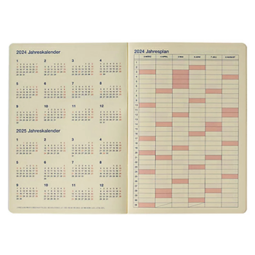 デルフォニックス 2024年4月始まり　手帳 インテリア/住まい/日用品の文房具(カレンダー/スケジュール)の商品写真
