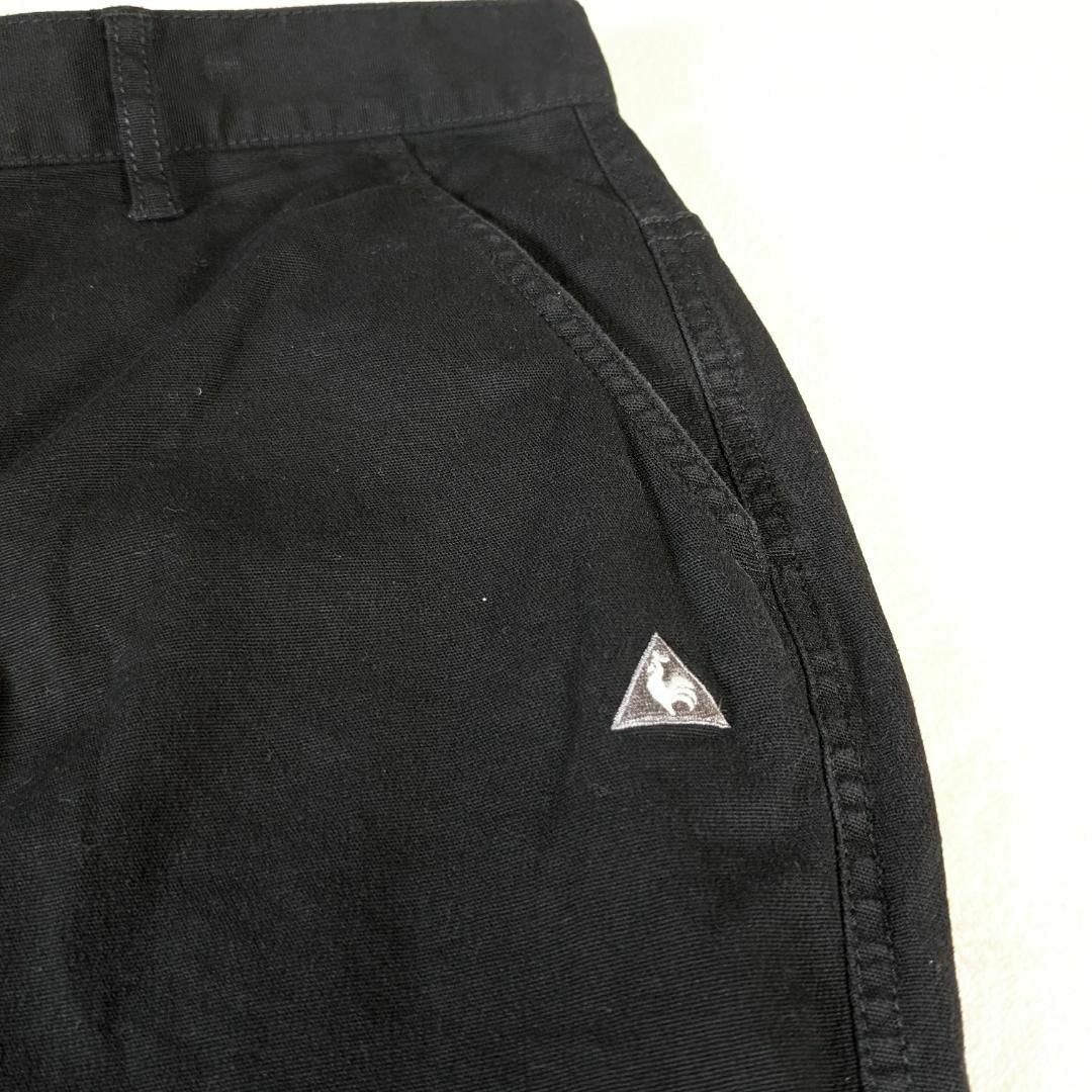 le coq sportif(ルコックスポルティフ)の【ルコック】ゴルフパンツ　ゴルフウェア　 黒　82　ストレッチ　ブラック スポーツ/アウトドアのゴルフ(ウエア)の商品写真