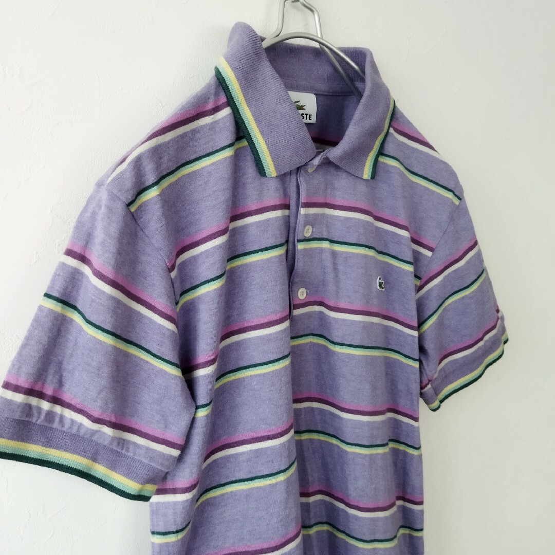 LACOSTE(ラコステ)の90s vintage　ラコステ LACOSTE　ポロシャツ　ワンポイントロゴ メンズのトップス(ポロシャツ)の商品写真