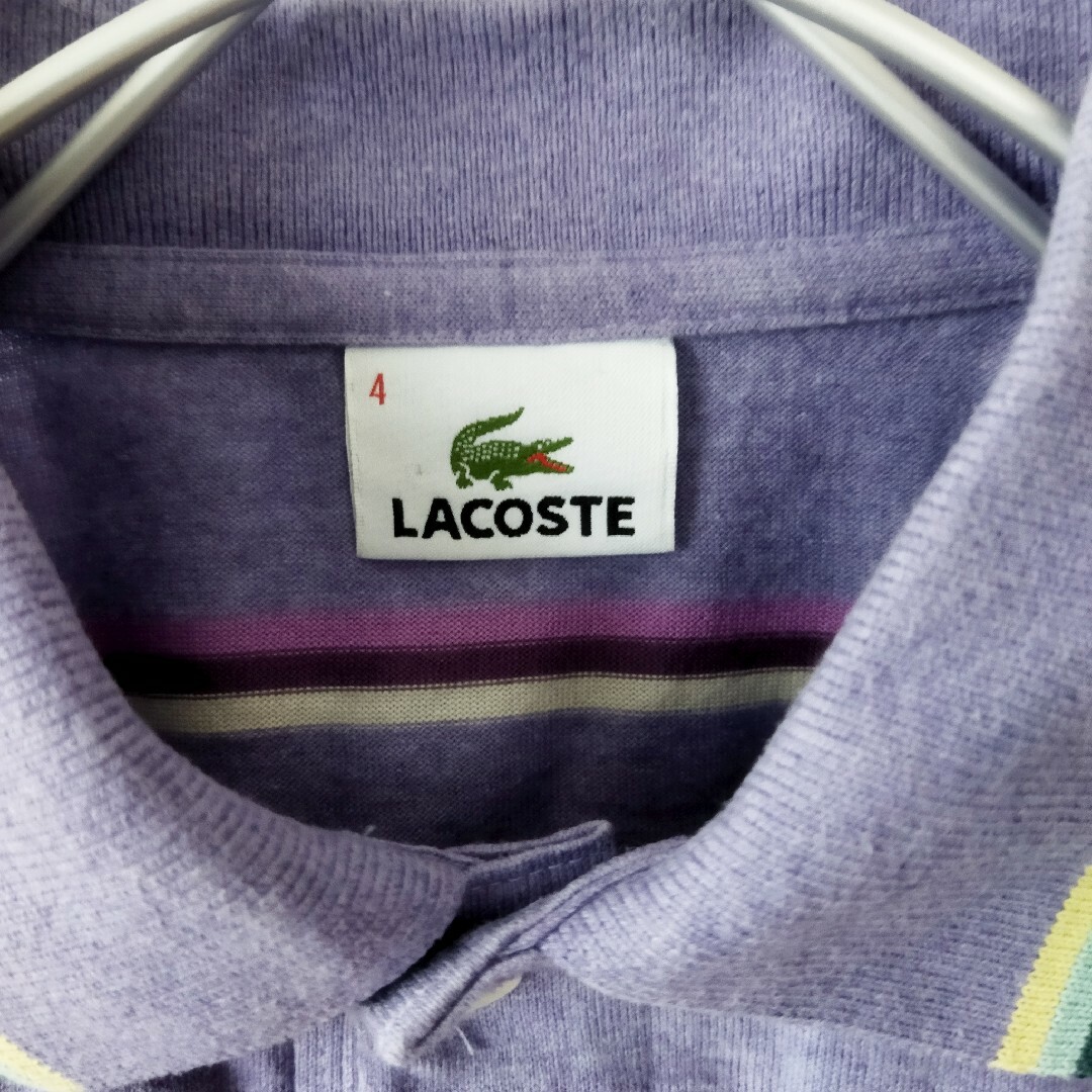 LACOSTE(ラコステ)の90s vintage　ラコステ LACOSTE　ポロシャツ　ワンポイントロゴ メンズのトップス(ポロシャツ)の商品写真