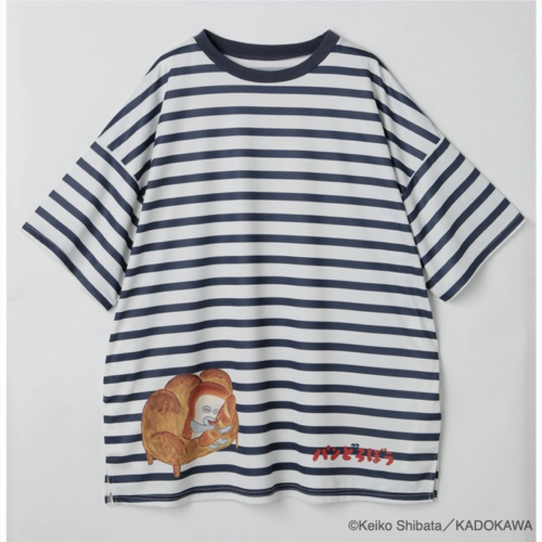 新品未使用　パンどろぼう　エプロン　Tシャツ レディースのレディース その他(その他)の商品写真