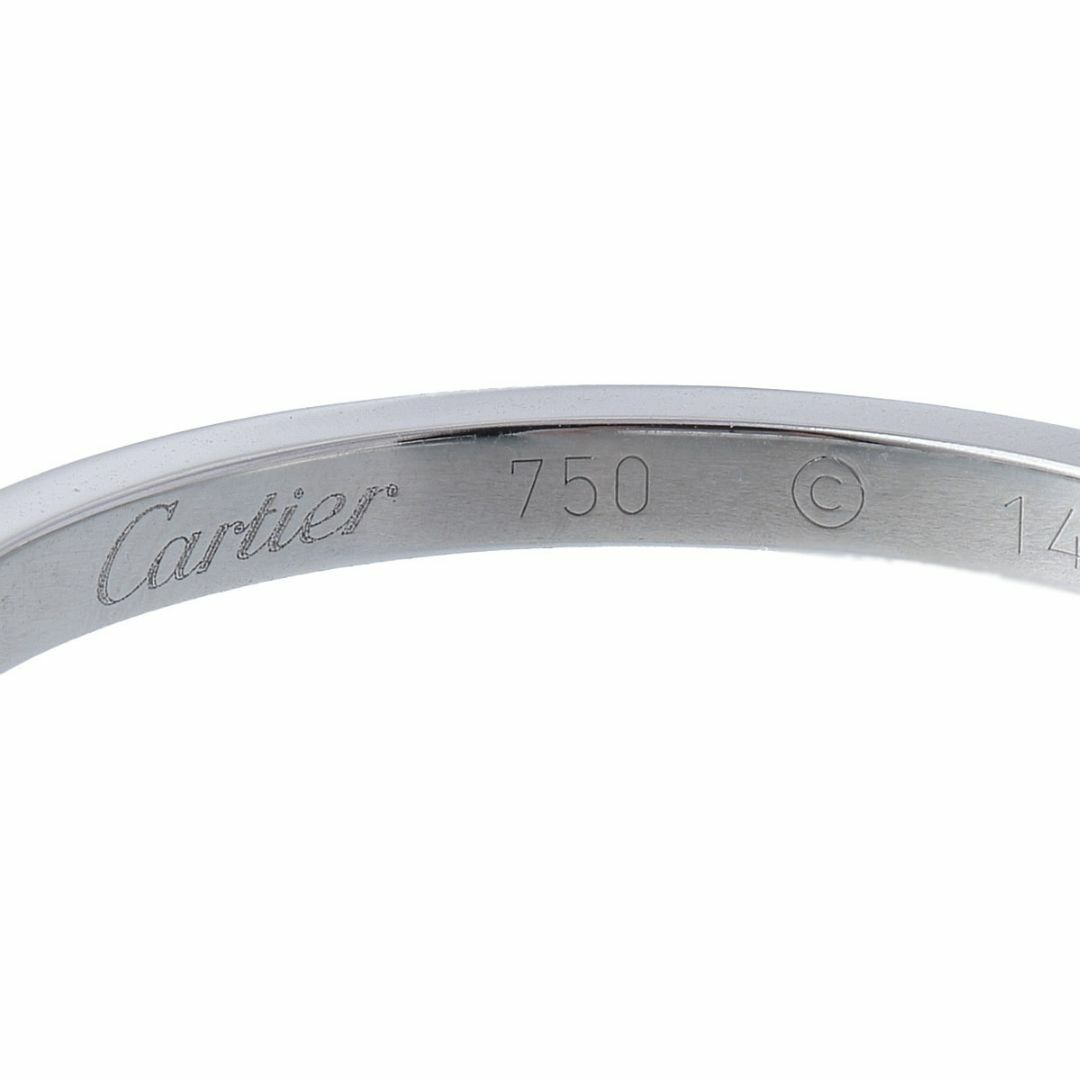 Cartier(カルティエ)のカルティエ ダイヤ ピアス クラシック フープ フルダイヤ 35mm 750WG 12.6g 箱 新品仕上げ済 Cartier【15250】 レディースのアクセサリー(ピアス)の商品写真