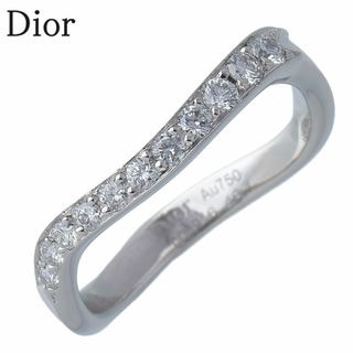 クリスチャンディオール(Christian Dior)のディオール ダイヤ リング プティカラン #46 Au750WG 新品仕上げ済 Christian Dior【17020】(リング(指輪))