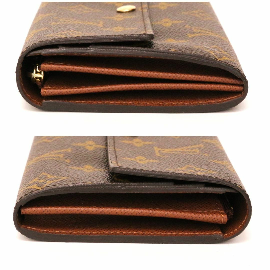 LOUIS VUITTON(ルイヴィトン)のルイヴィトン M61734 モノグラム ポルトフォイユ サラ 長財布 ブラウン レディースのファッション小物(財布)の商品写真