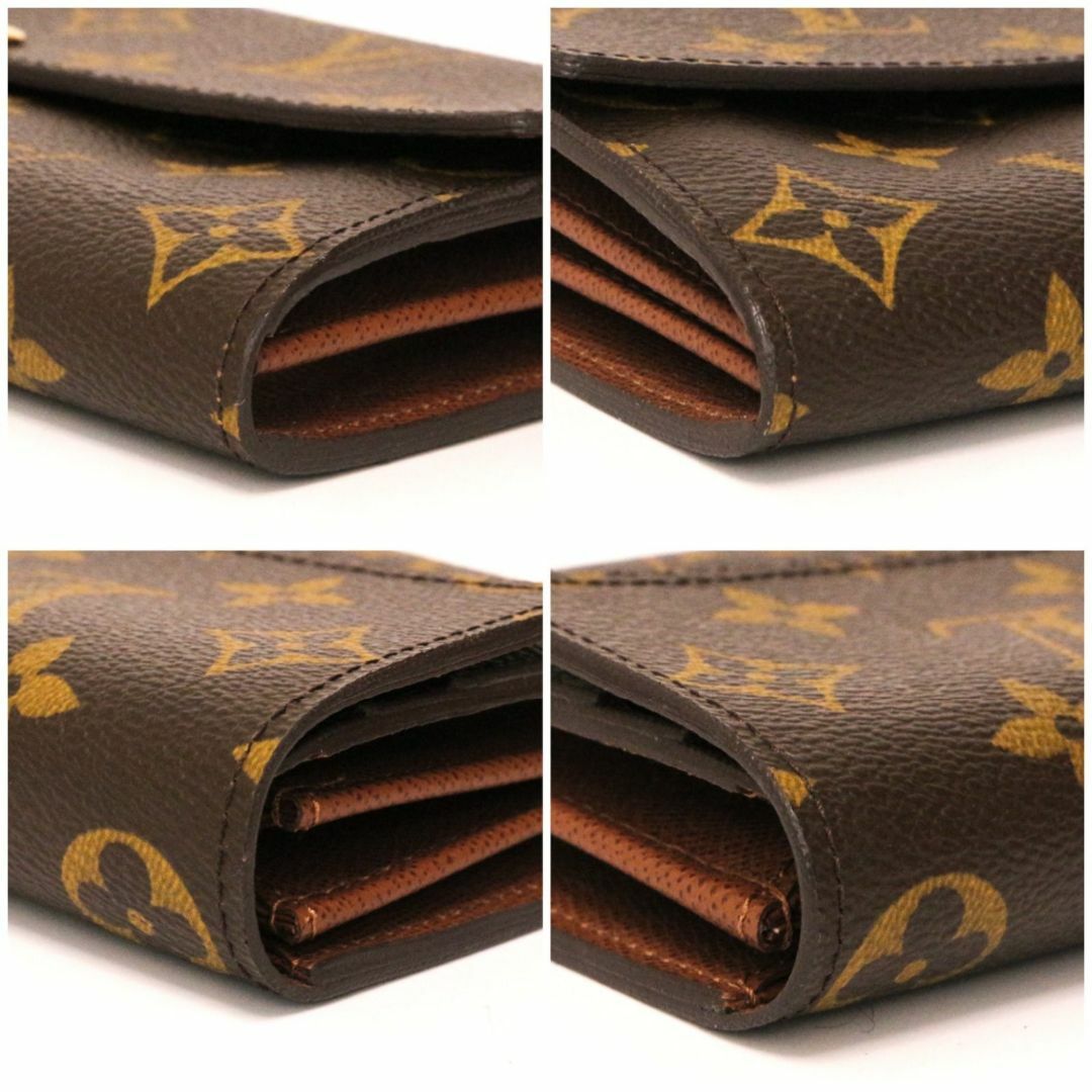 LOUIS VUITTON(ルイヴィトン)のルイヴィトン M61734 モノグラム ポルトフォイユ サラ 長財布 ブラウン レディースのファッション小物(財布)の商品写真