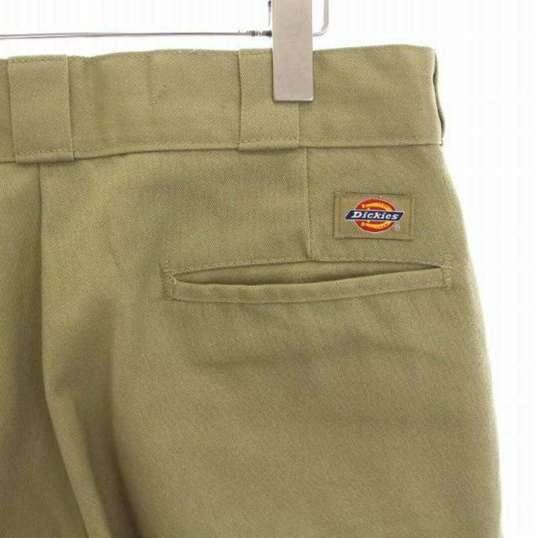 Dickies(ディッキーズ)のディッキーズ 874 ワークパンツ スラックス W34 L32 薄緑 カーキ メンズのパンツ(ワークパンツ/カーゴパンツ)の商品写真