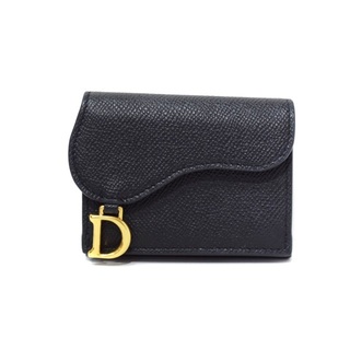 ディオール(Dior)のDior サドル コンパクトウォレット 三つ折り財布 S5653CBAA(財布)
