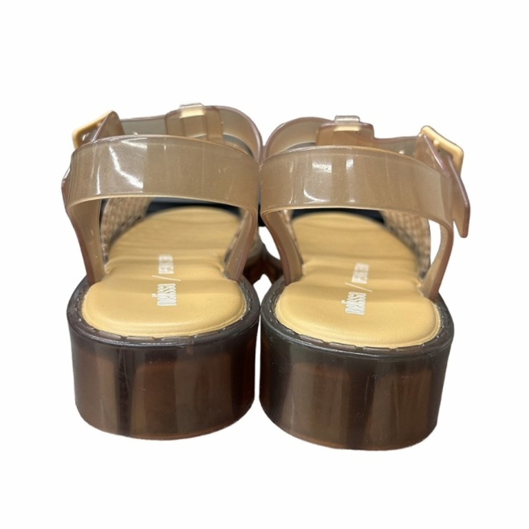 melissa(メリッサ)のメリッサ melissa メリッサ ラバーサンダル 茶 ブラウン レディース レディースの靴/シューズ(サンダル)の商品写真