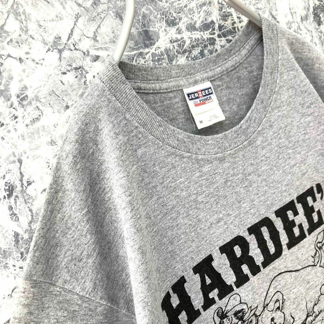 JERZEES(ジャージーズ)のIT98 US古着ジャージーズデカプリントアニマル柄ロゴ半袖Tシャツカットソー メンズのトップス(Tシャツ/カットソー(半袖/袖なし))の商品写真