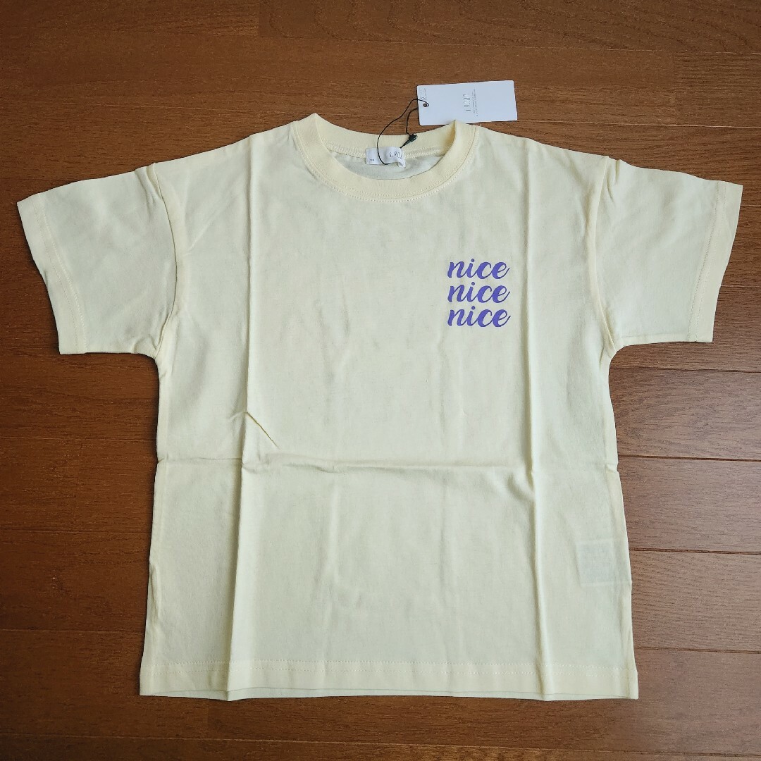 b.Room(ビールーム)の【新品】b・ROOM アソートオリジナルロゴプリントTシャツ 120 黄 キッズ/ベビー/マタニティのキッズ服男の子用(90cm~)(Tシャツ/カットソー)の商品写真