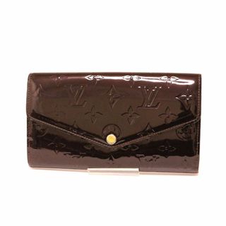 ルイヴィトン(LOUIS VUITTON)のルイヴィトン M90152 ヴェルニ ポルトフォイユ サラ アマラント 長財布(財布)