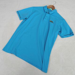 ビバハート(VIVA HEART)の【ビバハート】ゴルフウェア　シャツ　半袖　グリーン　50　XL　メンズ(ウエア)
