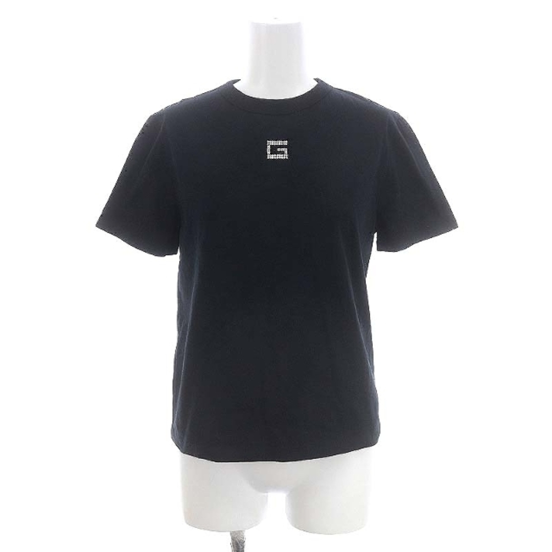 Gucci(グッチ)のグッチ ラインストーン G Tシャツ 半袖 カットソー S 黒 748287 レディースのトップス(Tシャツ(半袖/袖なし))の商品写真