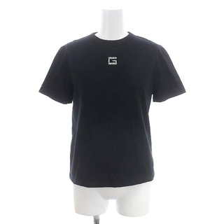 グッチ(Gucci)のグッチ ラインストーン G Tシャツ 半袖 カットソー S 黒 748287(Tシャツ(半袖/袖なし))