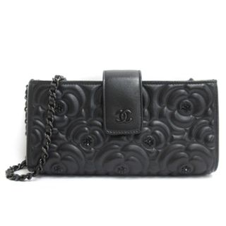 シャネル(CHANEL)のシャネル カメリア ココマーク チェーンポシェット バッグ 24番台 ☆AA★(ショルダーバッグ)