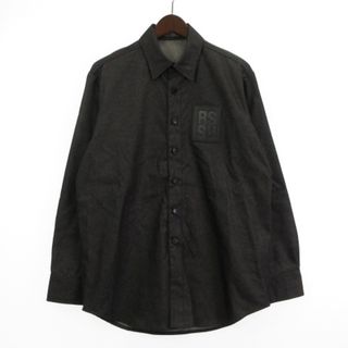 RAF SIMONS - ラフシモンズ タグ付き 23SS デニムシャツ 231-M24  XS ☆AA★