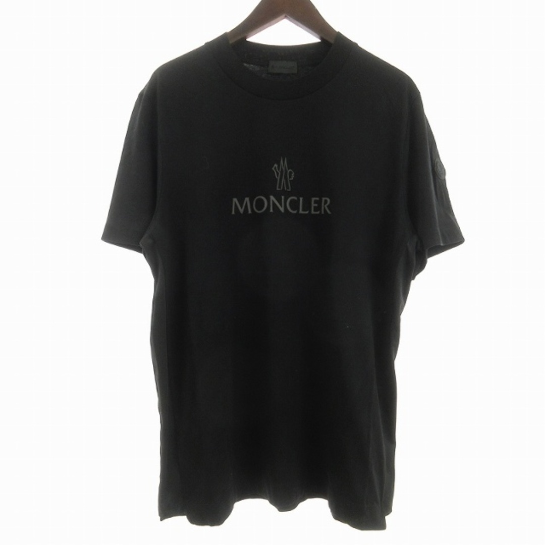 MONCLER(モンクレール)のモンクレール タグ付き 24SS Tシャツ カットソー 半袖 黒 L メンズのトップス(Tシャツ/カットソー(半袖/袖なし))の商品写真