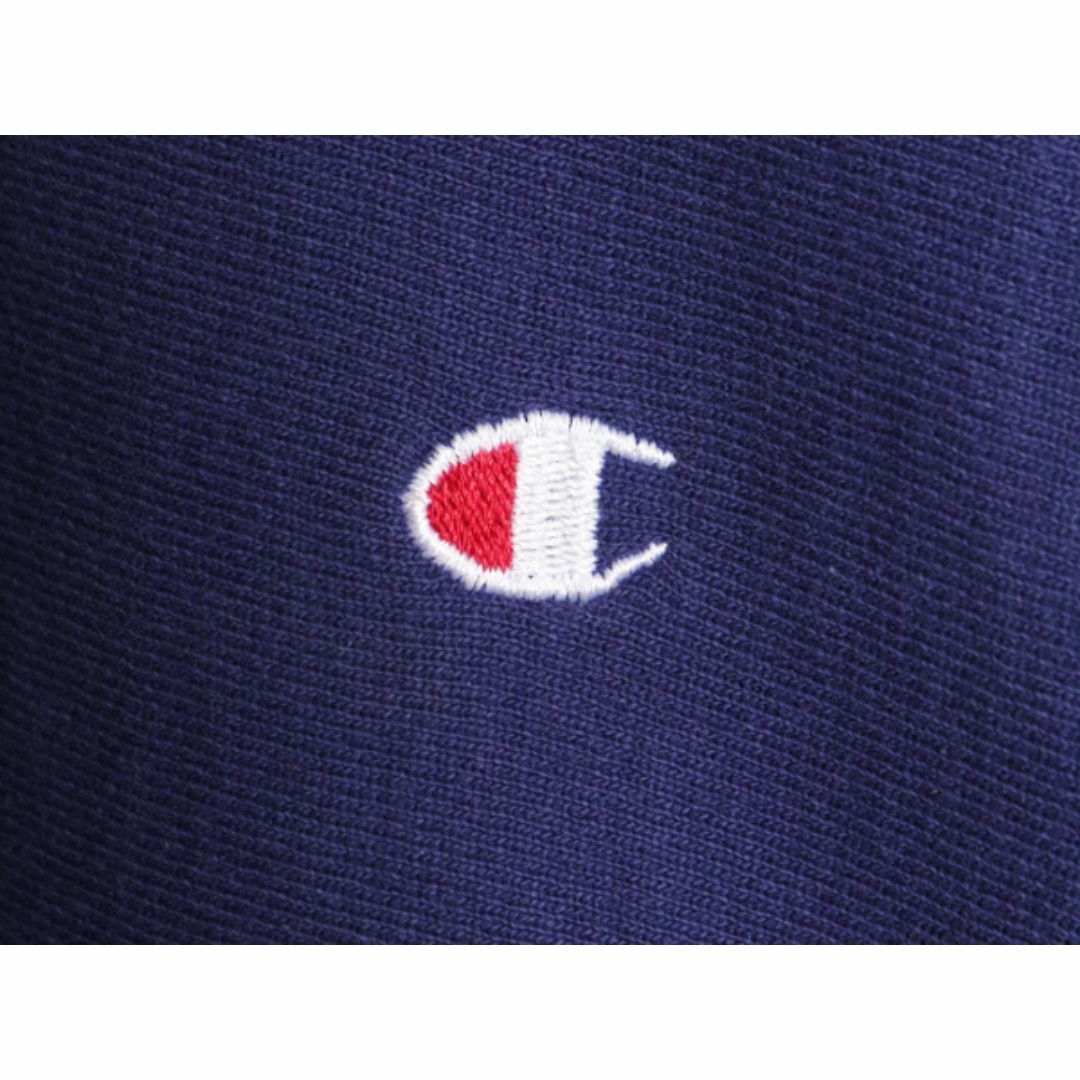 Champion(チャンピオン)の90s USA製 チャンピオン リバースウィーブ スウェット メンズ L / 古着 90年代 オールド Champion ワンポイント トレーナー 裏起毛 目付き メンズのトップス(スウェット)の商品写真