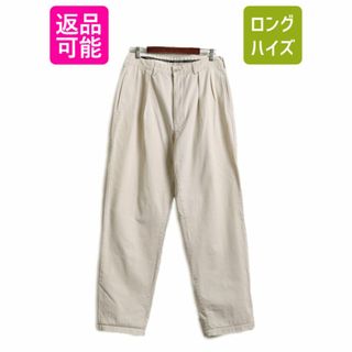 ラルフローレン(Ralph Lauren)の90s ポロ ラルフローレン コットン チノ パンツ メンズ 34 32 古着 90年代 オールド チノパン ストレート スラックス ポロチノ ツータック(チノパン)