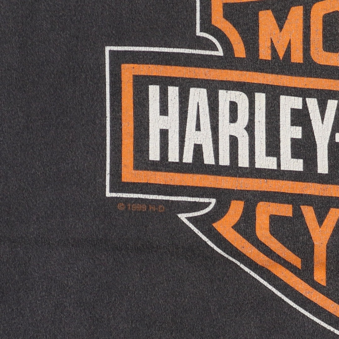 Harley Davidson(ハーレーダビッドソン)の古着 00年代 ハーレーダビッドソン Harley-Davidson ノースリーブ モーターサイクル バイクTシャツ USA製 メンズL /eaa448984 メンズのトップス(Tシャツ/カットソー(半袖/袖なし))の商品写真