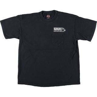 ハーレーダビッドソン(Harley Davidson)の古着 90年代 ハーレーダビッドソン Harley-Davidson モーターサイクル バイクTシャツ USA製 メンズXL ヴィンテージ /eaa448986(Tシャツ/カットソー(半袖/袖なし))