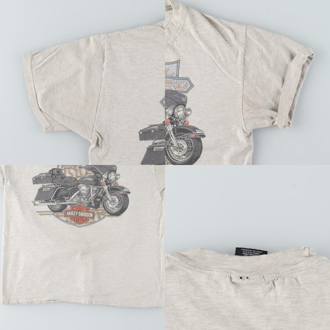 Harley Davidson(ハーレーダビッドソン)の古着 90年代 ハーレーダビッドソン Harley-Davidson モーターサイクル バイクTシャツ USA製 メンズL ヴィンテージ /eaa448993 メンズのトップス(Tシャツ/カットソー(半袖/袖なし))の商品写真
