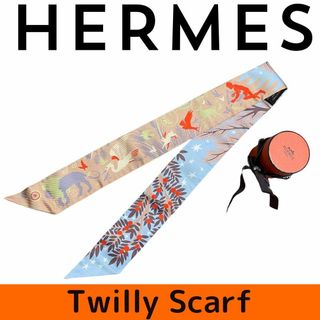 エルメス(Hermes)の【新品同様】エルメス スカーフ ツイリー オルフェウスの魅力に誘われて(バンダナ/スカーフ)