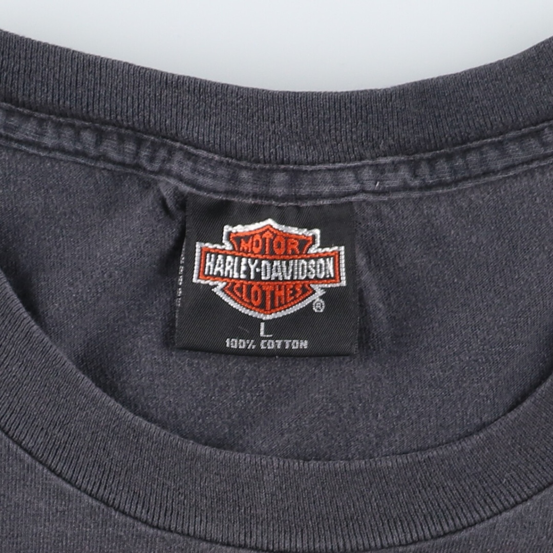 Harley Davidson(ハーレーダビッドソン)の古着 90年代 ハーレーダビッドソン Harley-Davidson STURGIS モーターサイクル バイクTシャツ USA製 メンズL ヴィンテージ /eaa448991 メンズのトップス(Tシャツ/カットソー(半袖/袖なし))の商品写真