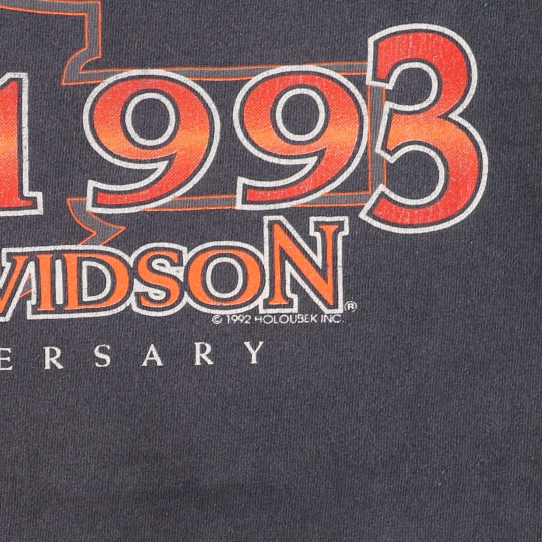 Harley Davidson(ハーレーダビッドソン)の古着 90年代 ハーレーダビッドソン Harley-Davidson STURGIS モーターサイクル バイクTシャツ USA製 メンズL ヴィンテージ /eaa448991 メンズのトップス(Tシャツ/カットソー(半袖/袖なし))の商品写真