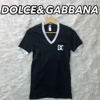 DOLCE&GABBANA - ドルチェアンドガッパーナ　ジュニアTシャツ　刺繍　ブランドロゴ　100㎝程度目安