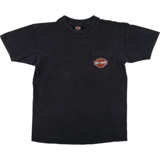 ハーレーダビッドソン(Harley Davidson)の古着 90年代 ハーレーダビッドソン Harley-Davidson バックプリント モーターサイクル バイクTシャツ USA製 メンズL ヴィンテージ /eaa448995(Tシャツ/カットソー(半袖/袖なし))