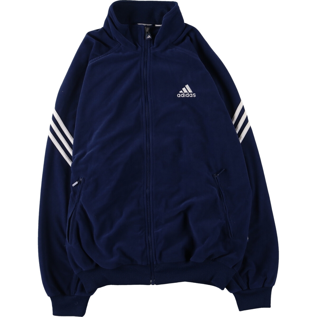 adidas(アディダス)の古着 00年代 アディダス adidas ベロアジャージ トラックジャケット メンズM /eaa447954 メンズのジャケット/アウター(その他)の商品写真