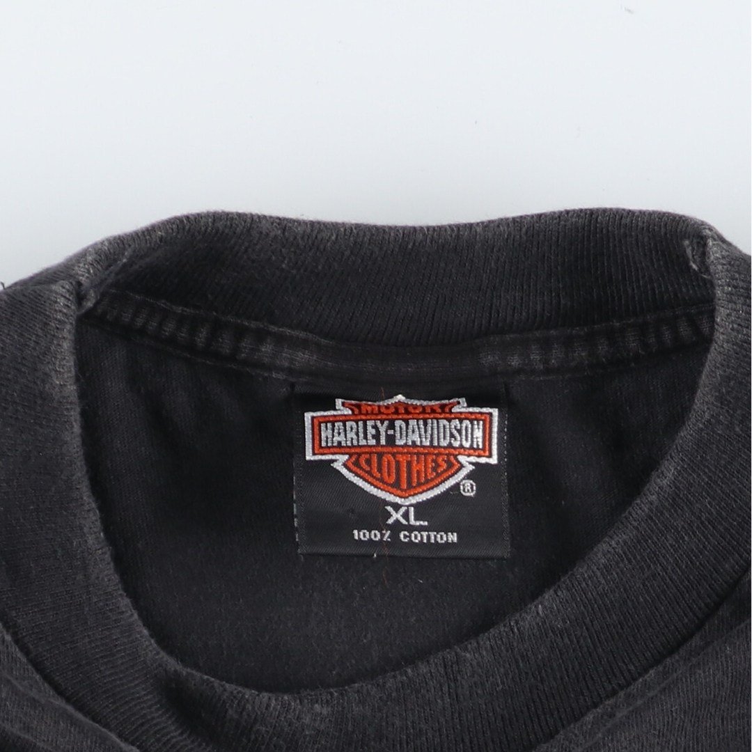 Harley Davidson(ハーレーダビッドソン)の古着 90年代 ハーレーダビッドソン Harley-Davidson モーターサイクル バイクTシャツ オーストラリア製 メンズXL ヴィンテージ /eaa448929 メンズのトップス(Tシャツ/カットソー(半袖/袖なし))の商品写真