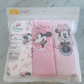 ディズニー(Disney)の♥ディズニー ミニーちゃん トレーニングパンツ トイトレパンツ ３枚セット♥新品(トレーニングパンツ)