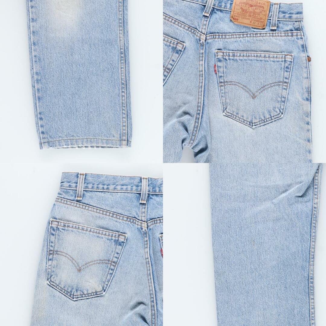 Levi's(リーバイス)の古着 90年代 リーバイス Levi's 505 REGULAR FIT STRAIGHT LEG テーパードデニムパンツ USA製 メンズw30 ヴィンテージ /eaa421538 メンズのパンツ(デニム/ジーンズ)の商品写真