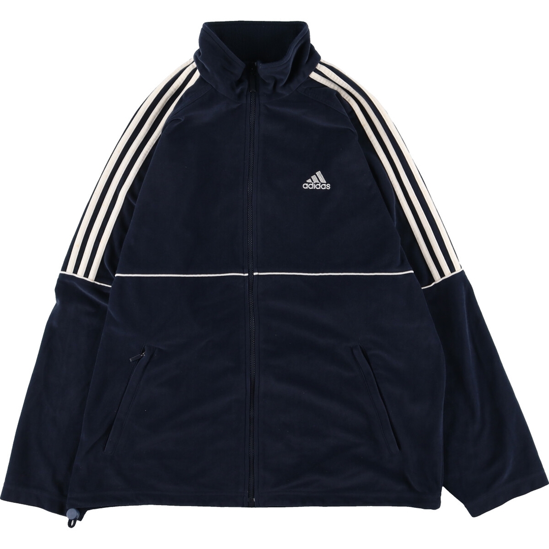 adidas(アディダス)の古着 00年代 アディダス adidas ベロアジャージ トラックジャケット メンズM /eaa447952 メンズのジャケット/アウター(その他)の商品写真