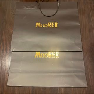 ムーレー(MooRER)の紙袋　ショッピングバッグ　MOORER(ショップ袋)