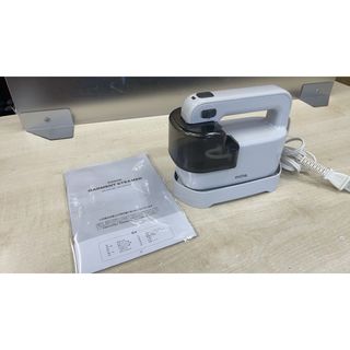 ★中古美品格安！ｍｌｔｅ 衣類スチーマー プラス  MR-02IS-2GY(アイロン)