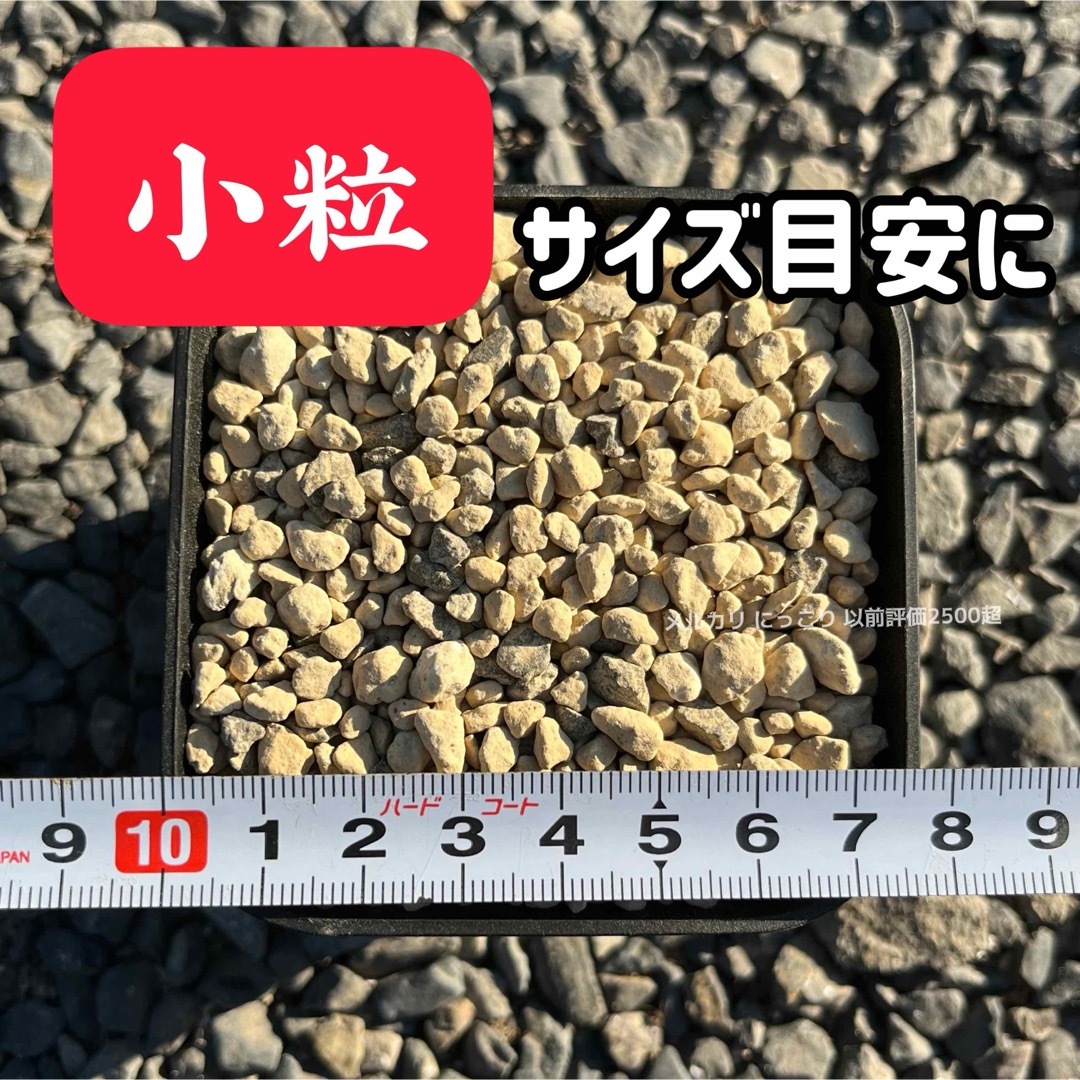 日向土 小粒 2L ひゅうが土　観葉植物 コーデックス 多肉植物 グラキリス ハンドメイドのフラワー/ガーデン(その他)の商品写真