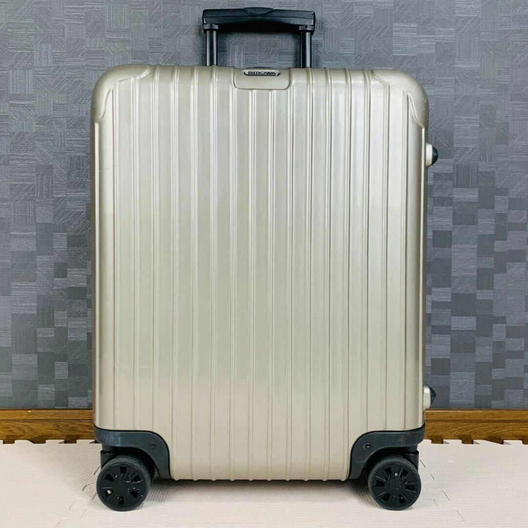 RIMOWA(リモワ)の廃盤 リモワ サルサ 48L 4輪 TSAロック サンドゴールド キャビン メンズのバッグ(トラベルバッグ/スーツケース)の商品写真