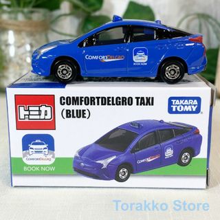 タカラトミー(Takara Tomy)の【新品】トミカ シンガポール・中華圏限定 コンフォートデルグロ タクシー（青）(ミニカー)