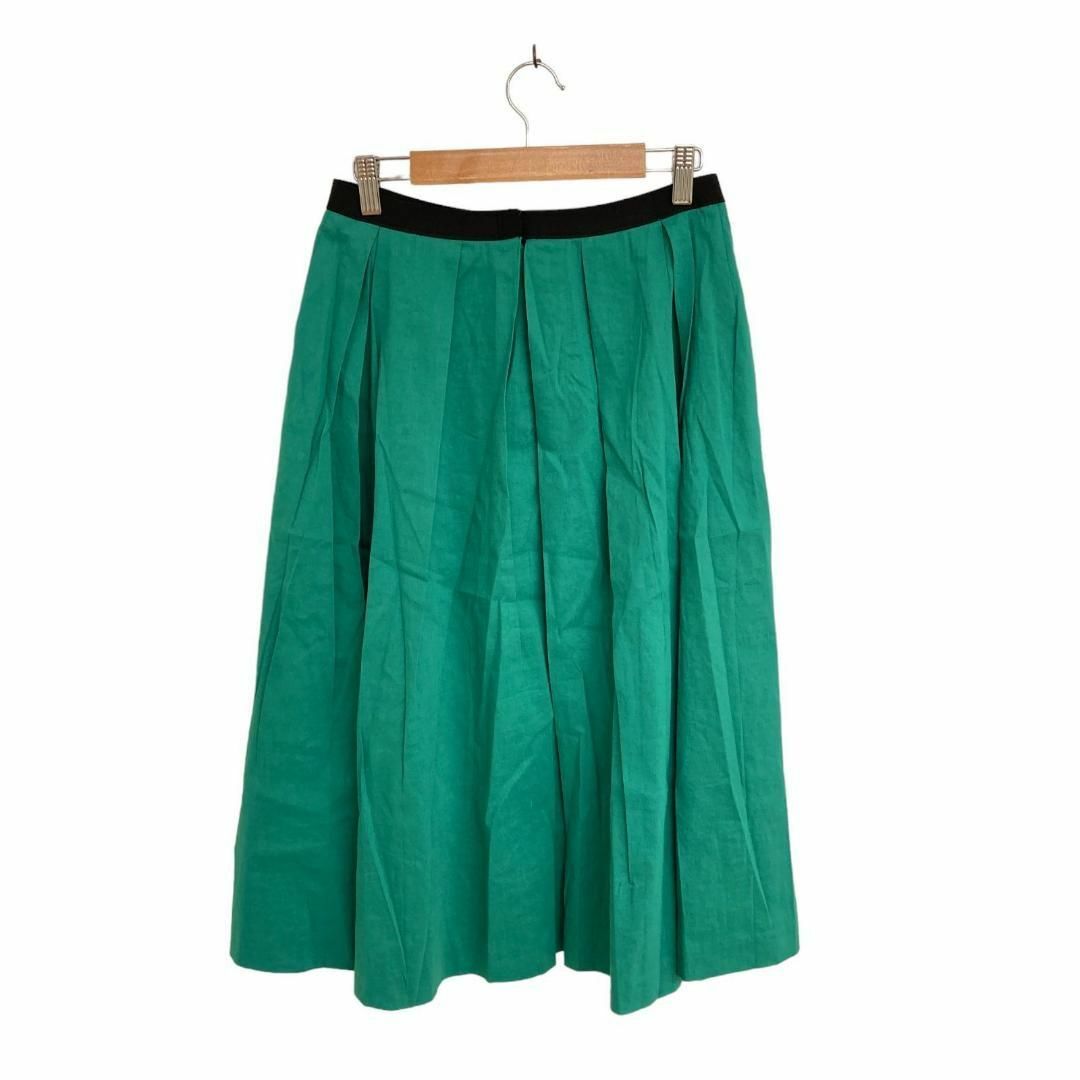 INED(イネド)の美品 INED イネド レディース スカート ひざ丈 フレアスカート 9 レディースのスカート(ひざ丈スカート)の商品写真