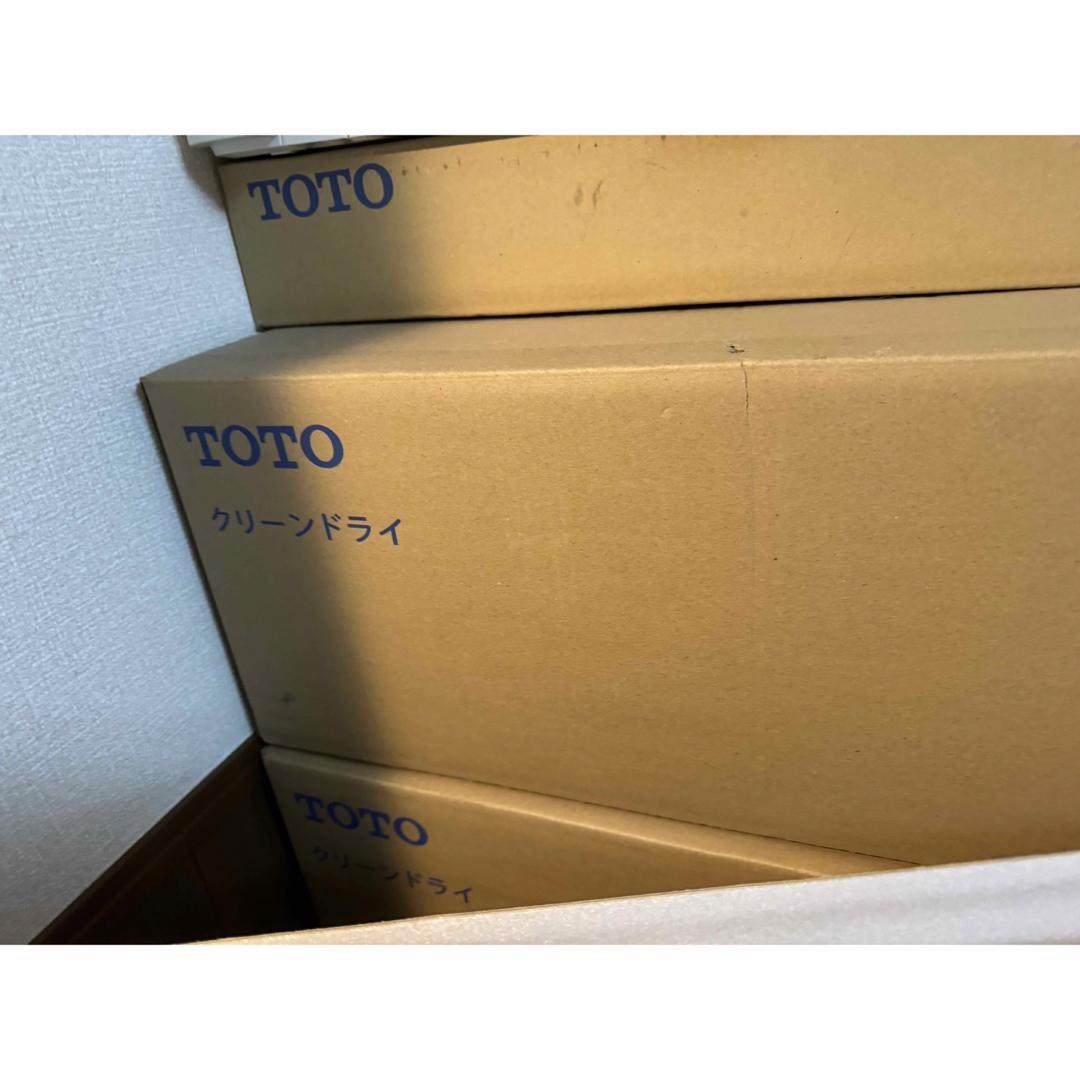 TOTO(トウトウ)のTOTO ハンドドライヤー クリーンドライ 高速両面タイプ  TYC420W インテリア/住まい/日用品のインテリア/住まい/日用品 その他(その他)の商品写真