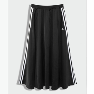 アディダス(adidas)のadidas Must Haves Skirt Black OT フレアスカート(ロングスカート)