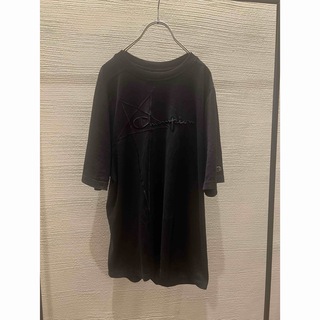 リックオウエンス(Rick Owens)のrick owens × champion コラボ　t-shirt tシャツ(Tシャツ/カットソー(半袖/袖なし))