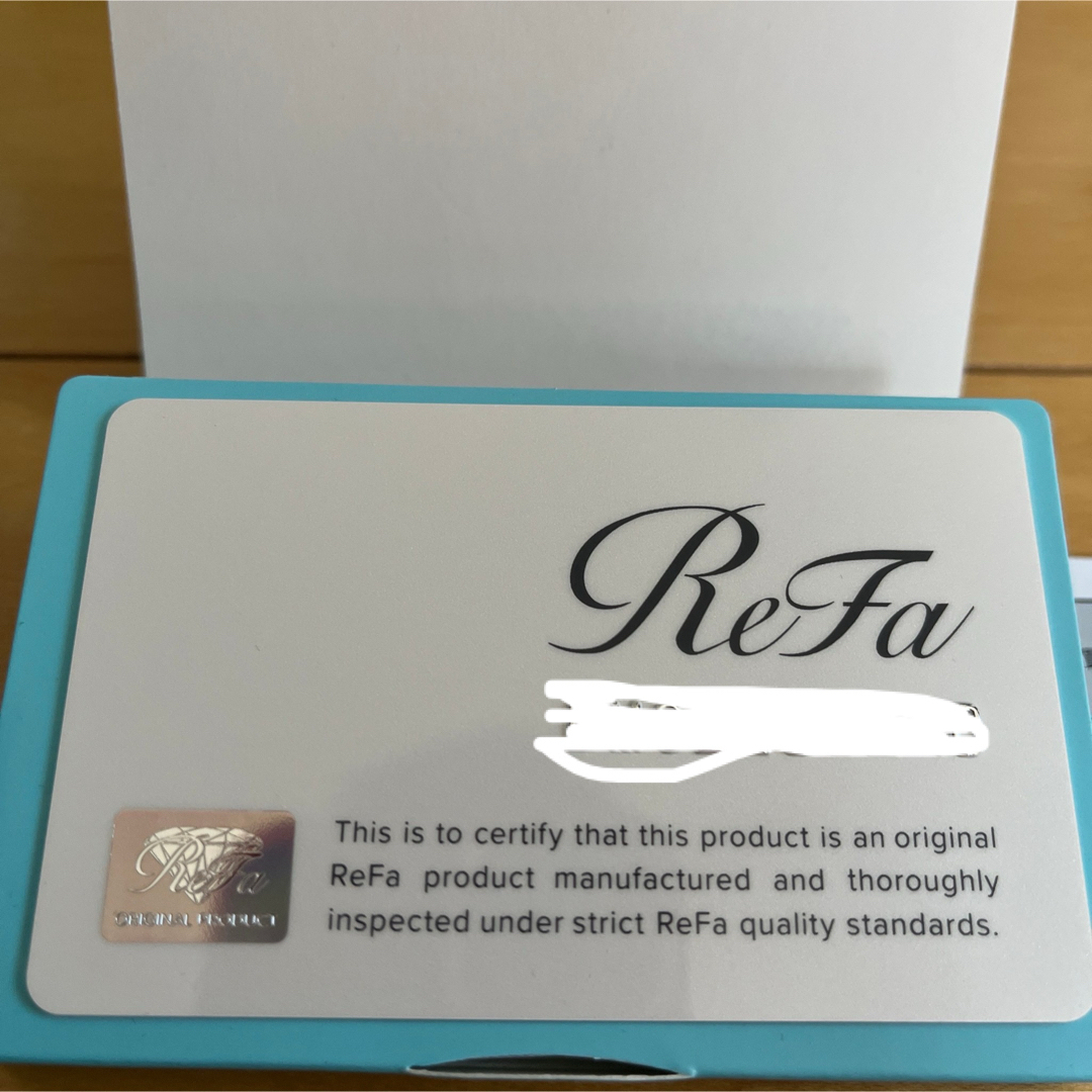 ReFa(リファ)のReFa ファインバブルS 新品未使用 インテリア/住まい/日用品の日用品/生活雑貨/旅行(タオル/バス用品)の商品写真