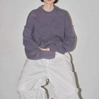 トゥデイフル(TODAYFUL)のTODAYFUL Cottonlinen Over Knit トゥデイフル(ニット/セーター)