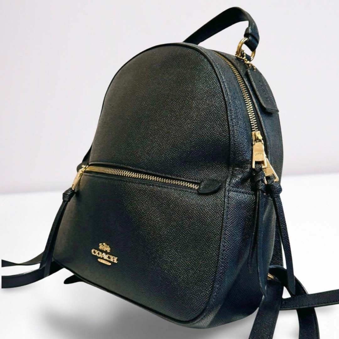 COACH(コーチ)の【極美品】COACH コーチ ジョーディン リュックサック バックパック 黒 レディースのバッグ(リュック/バックパック)の商品写真