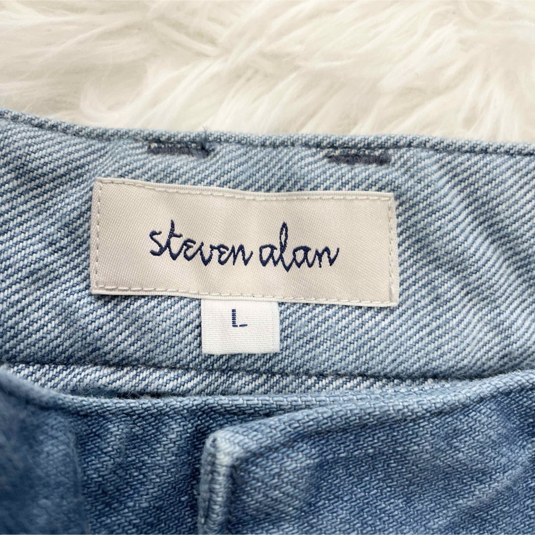 steven alan(スティーブンアラン)の【タグ付き未使用✨】steven alan スティーブンアラン デニムパンツL レディースのパンツ(デニム/ジーンズ)の商品写真